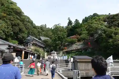 竹生島神社（都久夫須麻神社）の周辺