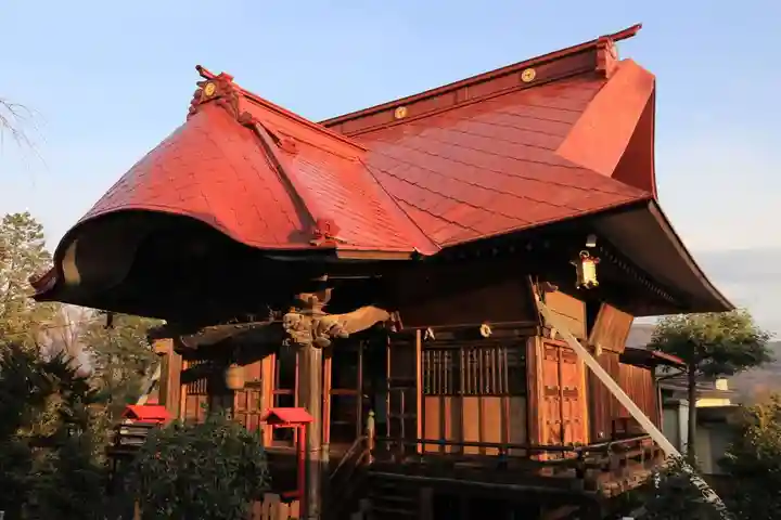 大鏑神社の本殿・本堂