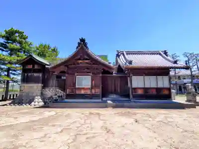 神明社（寛延）の本殿・本堂