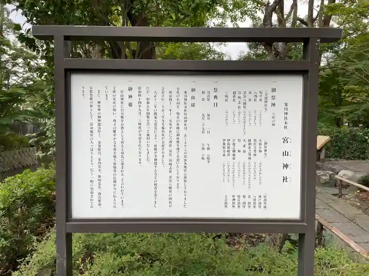 宮山神社の歴史