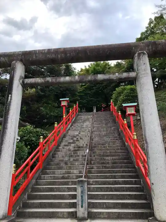 足利織姫神社の鳥居