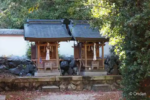 佐久奈度神社の末社