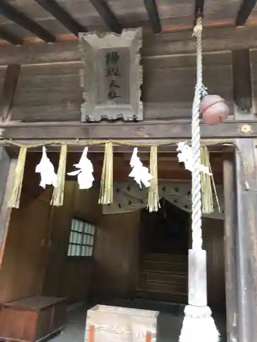 大神山神社奥宮の末社