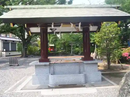 天祖諏訪神社の手水舎