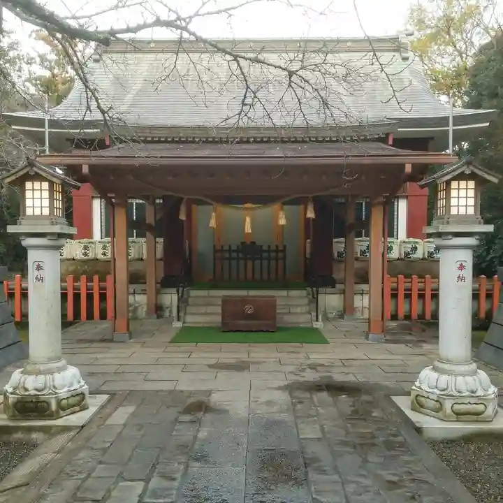 息栖神社の本殿・本堂