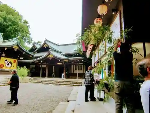 検見川神社の本殿・本堂