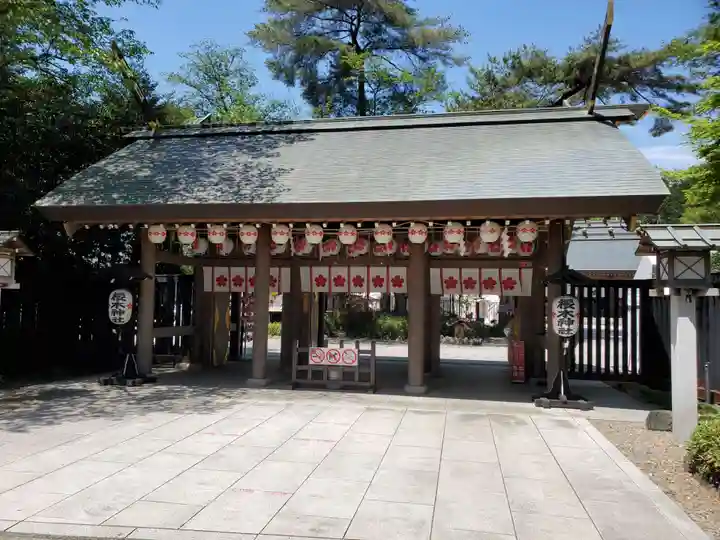 櫻木神社の山門・神門