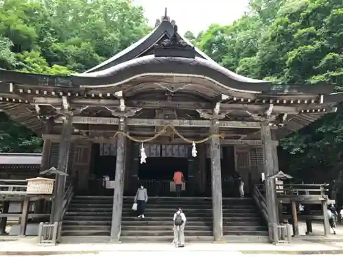 戸隠神社中社の狛犬