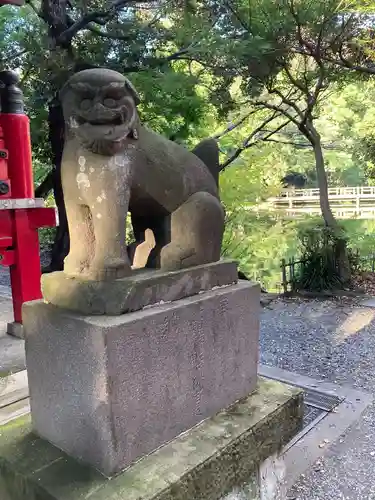 井の頭弁財天（大盛寺）の狛犬