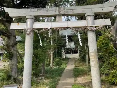 青麻神社の鳥居