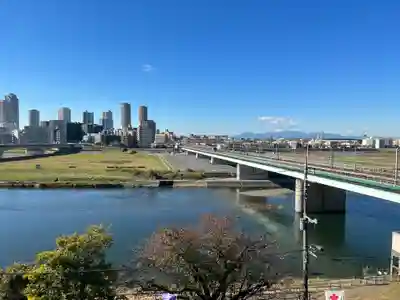 多摩川浅間神社の周辺