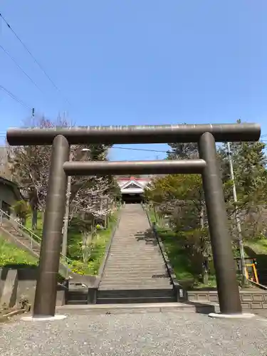 浦河神社の鳥居