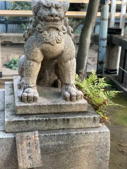猿江神社の狛犬