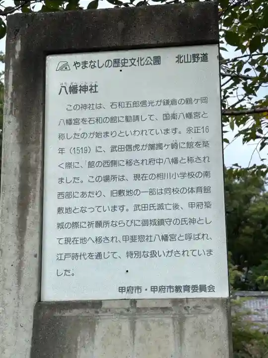 甲斐総社八幡神社(山梨県)