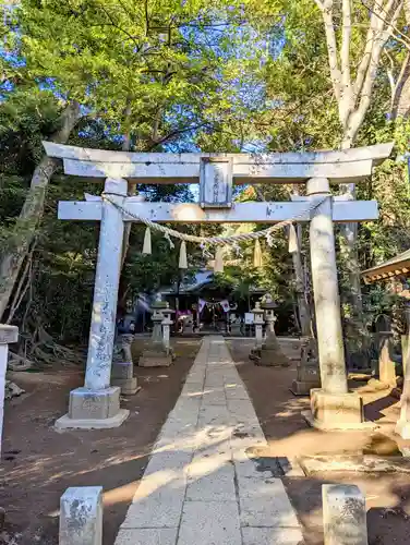 七百餘所神社 の鳥居