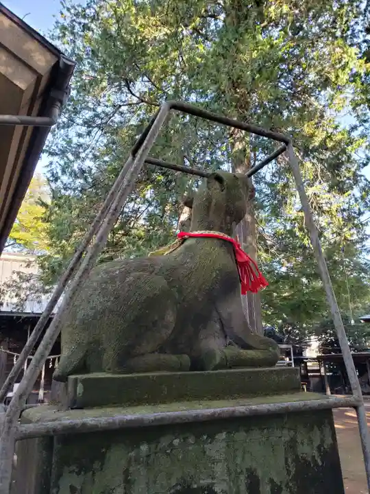 大宮前春日神社の狛犬