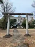 黒羽神社(黒羽招魂社)の鳥居