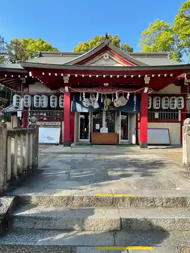 機物神社の本殿