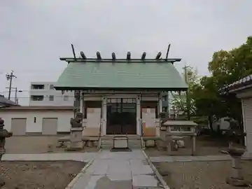 神明社(当知)の本殿・本堂