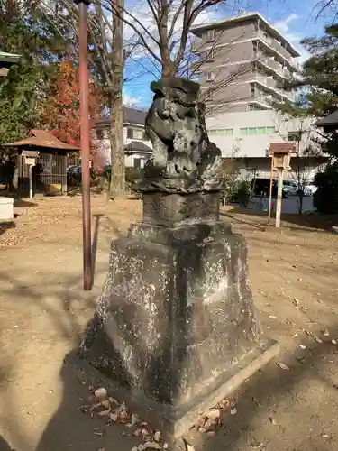 熊野神社の狛犬