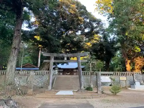 雨引千勝神社の鳥居