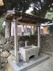 八幡社の手水