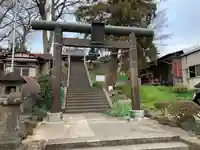 健速神社の鳥居
