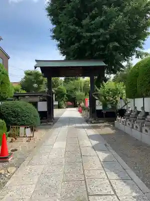 高安寺の山門・神門