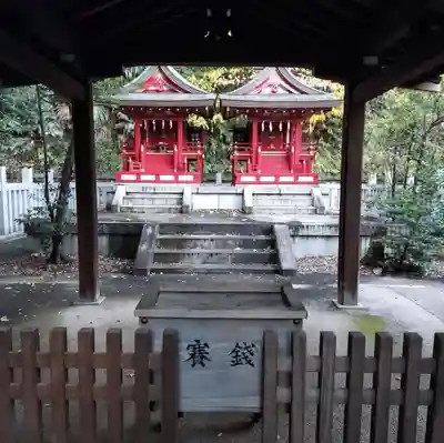 白金氷川神社の末社・摂社