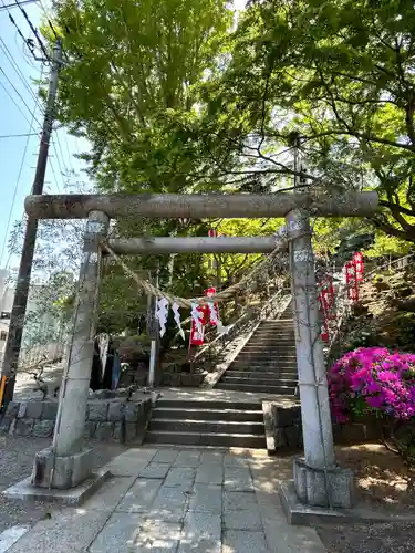 温泉神社〜いわき湯本温泉〜の鳥居