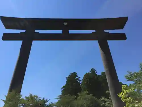 大斎原（熊野本宮大社旧社地）の鳥居