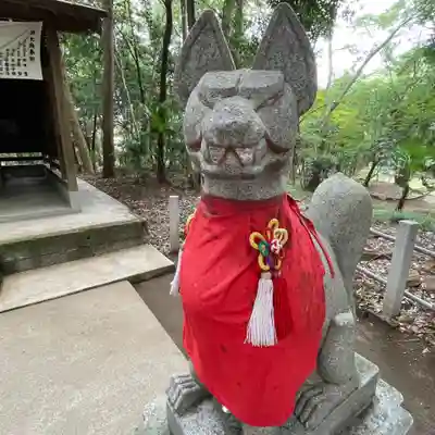 春日部稲荷神社の狛犬
