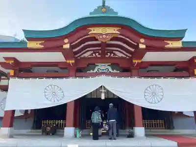 日枝神社の本殿・本堂