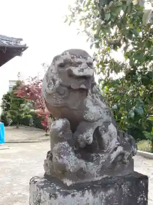 水神社の狛犬
