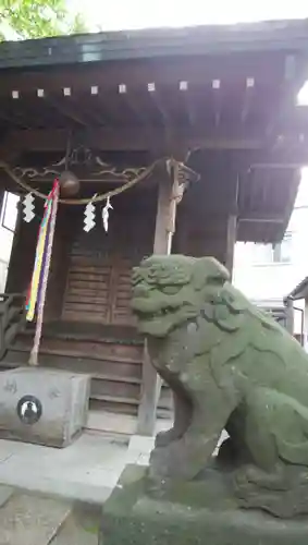 龍藏神社の狛犬