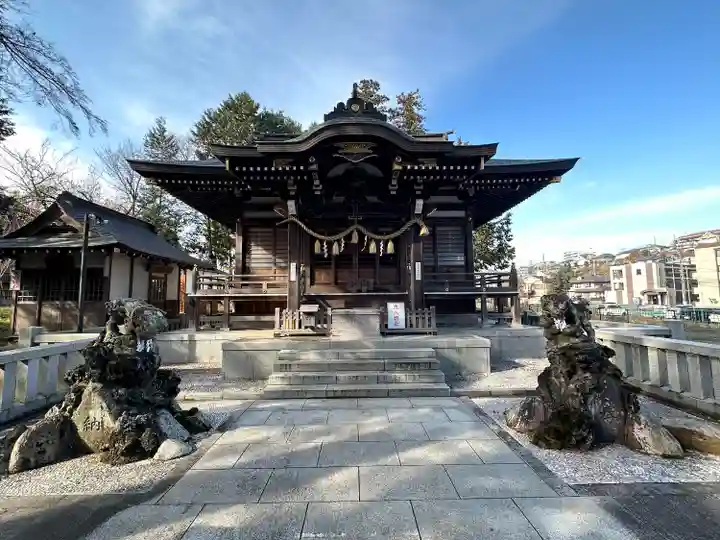 御霊神社の本殿・本堂