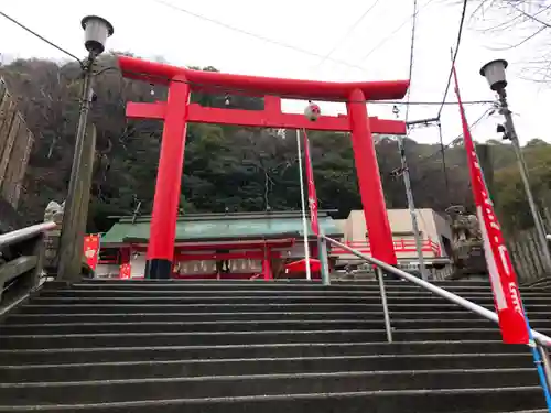 徳島眉山天神社の鳥居