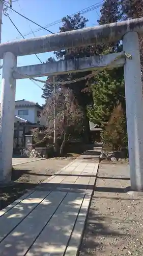 素鵞神社の鳥居