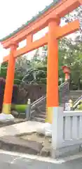 穴八幡宮の鳥居