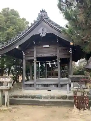 澳津社(一色森山)の本殿・本堂