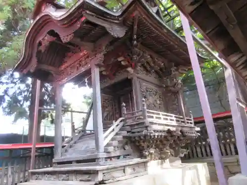 初鹿野諏訪神社の本殿