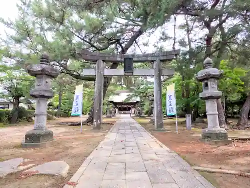 篠山神社の鳥居