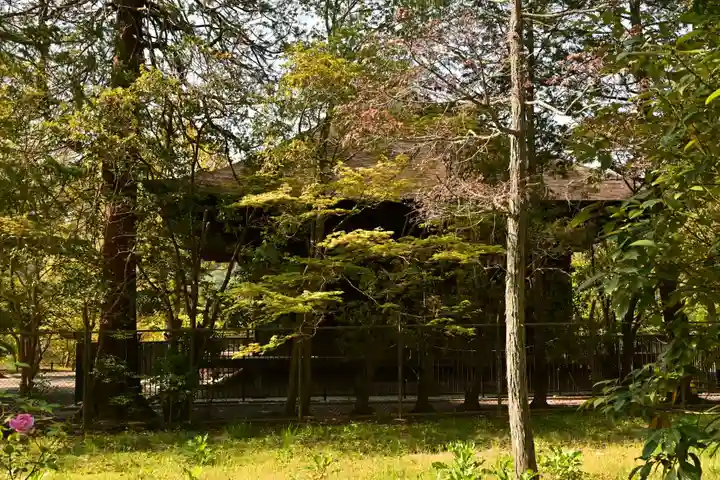 白水阿弥陀堂の本殿・本堂