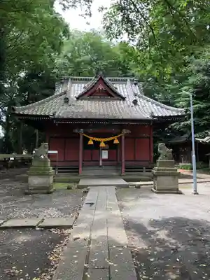 中氷川神社の本殿・本堂