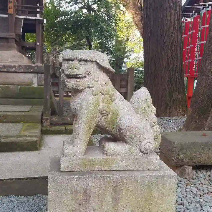 金王八幡宮の狛犬