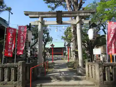 久富稲荷神社の山門・神門