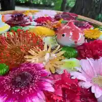 滑川神社 - 仕事と子どもの守り神の手水舎