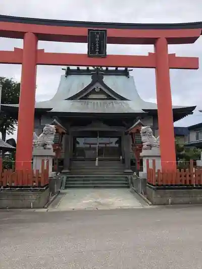 津軽赤倉山神社の鳥居