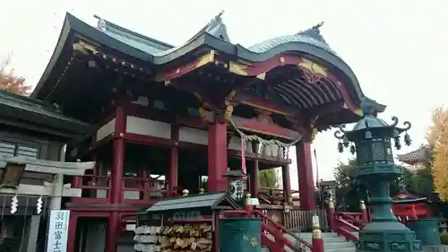 羽田神社の本殿・本堂