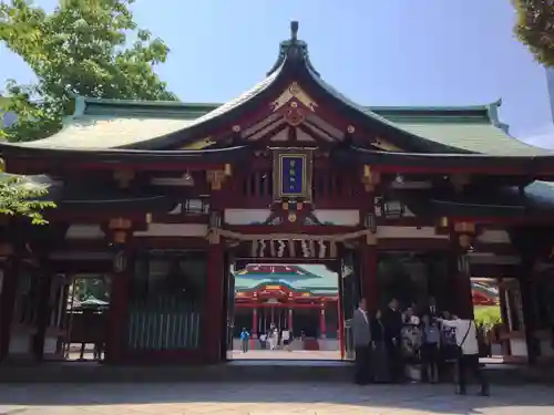 日枝神社の山門